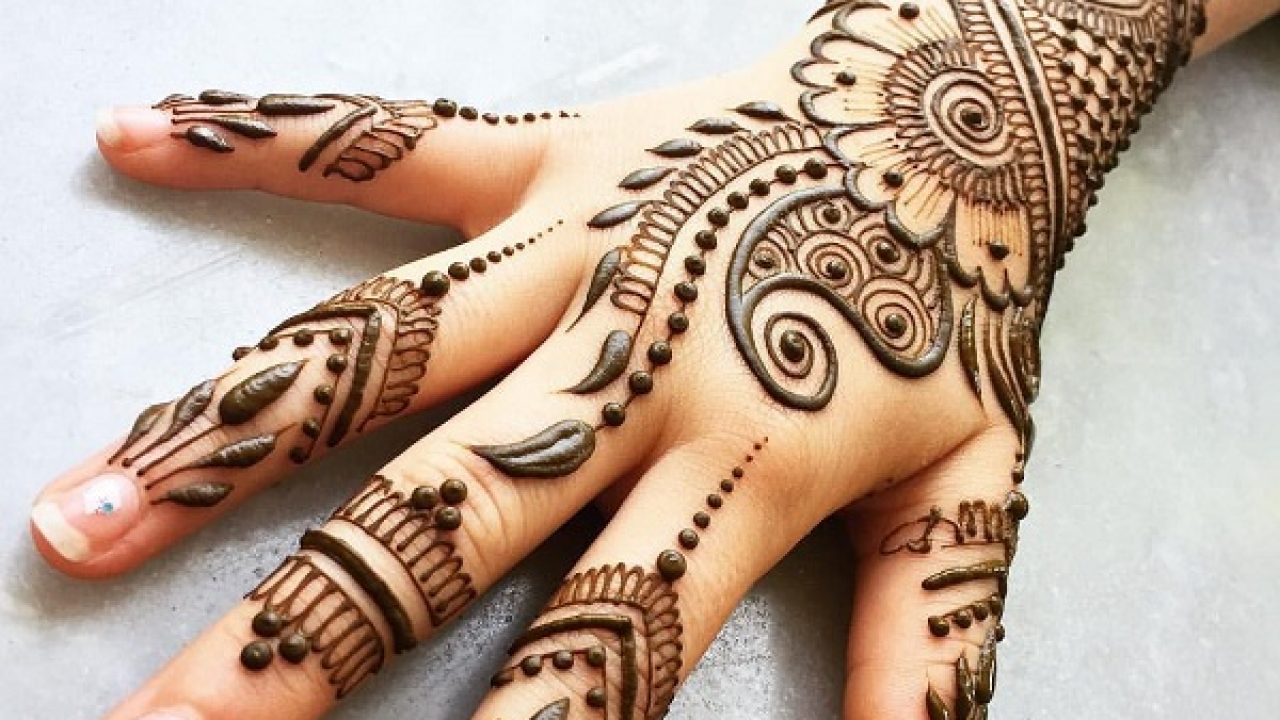 20+ Mehndi Designs For Kids