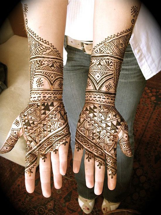 African Mehendi Design