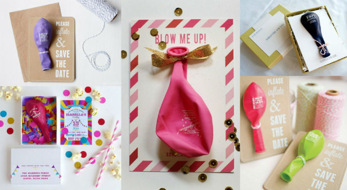 balloon birthday invitations