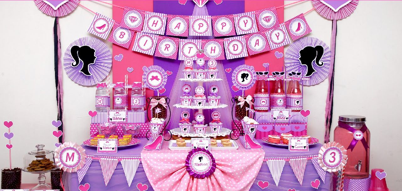 Barbie Theme Birthday Party Ideas
