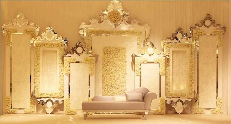 Unique Ways of Using Mirrors in Indian Weddings