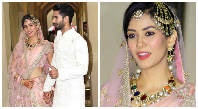 Mira rajput and Shahid kappor