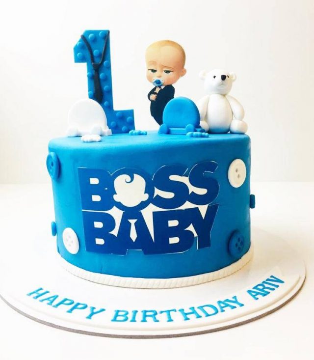 Boss Baby Birthday Cake