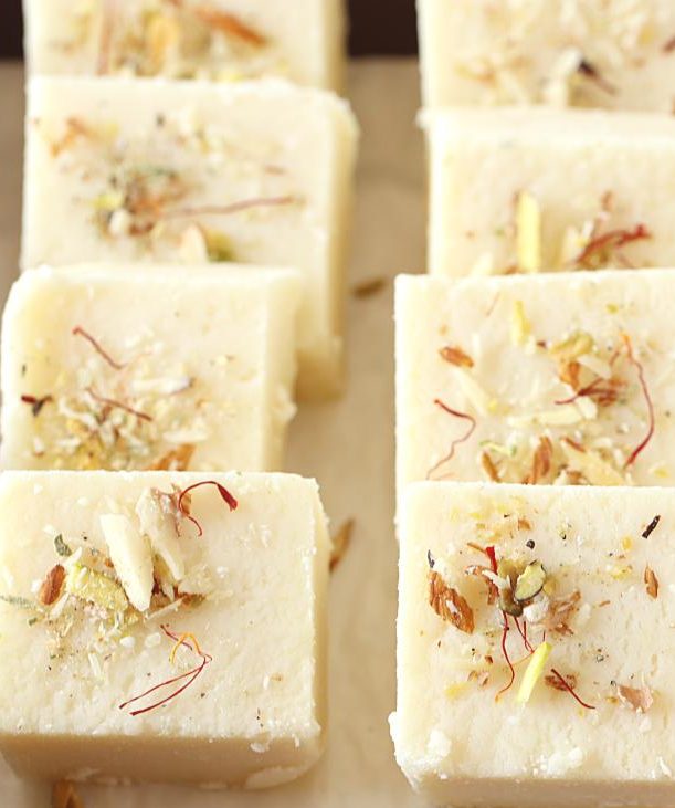 Burfi as Wedding Sweet