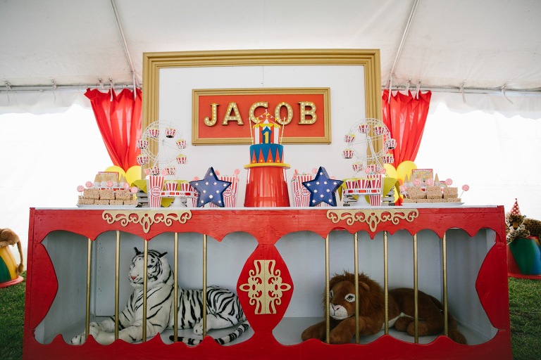 Circus Themed Birthday Party
