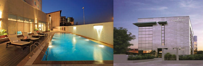 country inn pool side