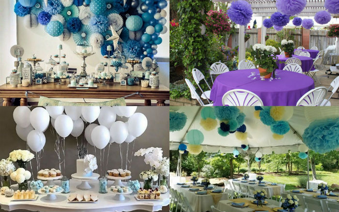 decoration on communion party