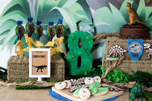 jurassic theme birthday party