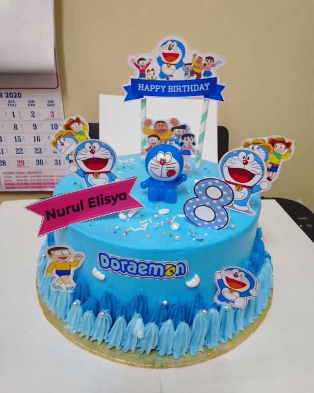Doremon Boys Birthday Cake