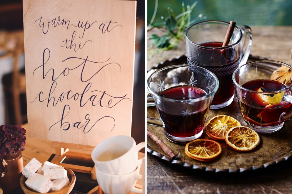 8 Recommended Drinks For A Yummy Winter Wedding!