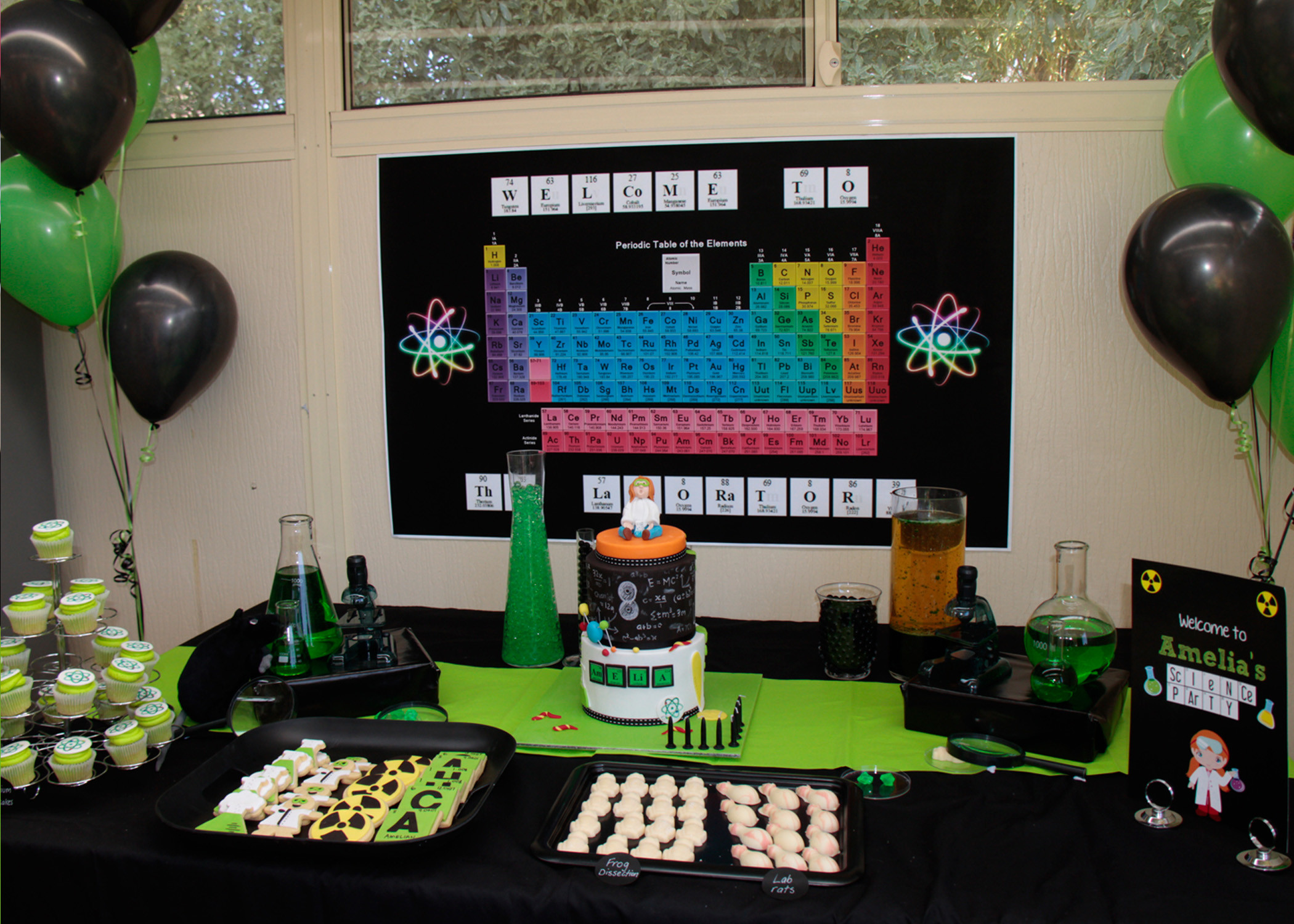 einstein-science-inspired-theme-birthday-party-ideas