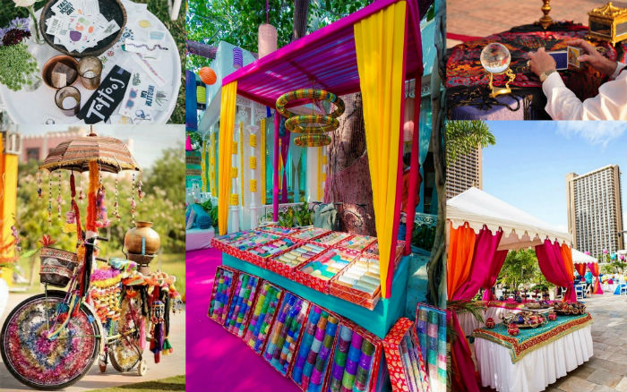 Extra Booth in Sangeet Ceremony