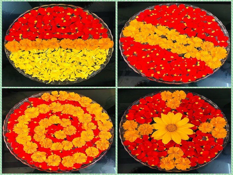Floating Rangoli Design