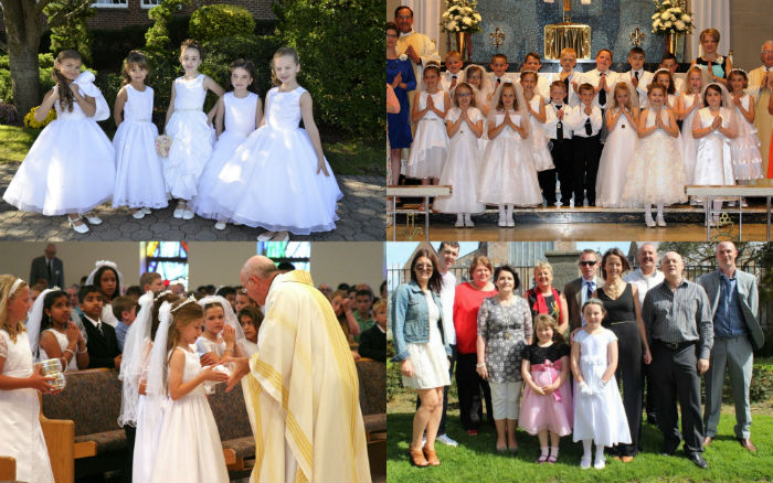 Guests on communion party