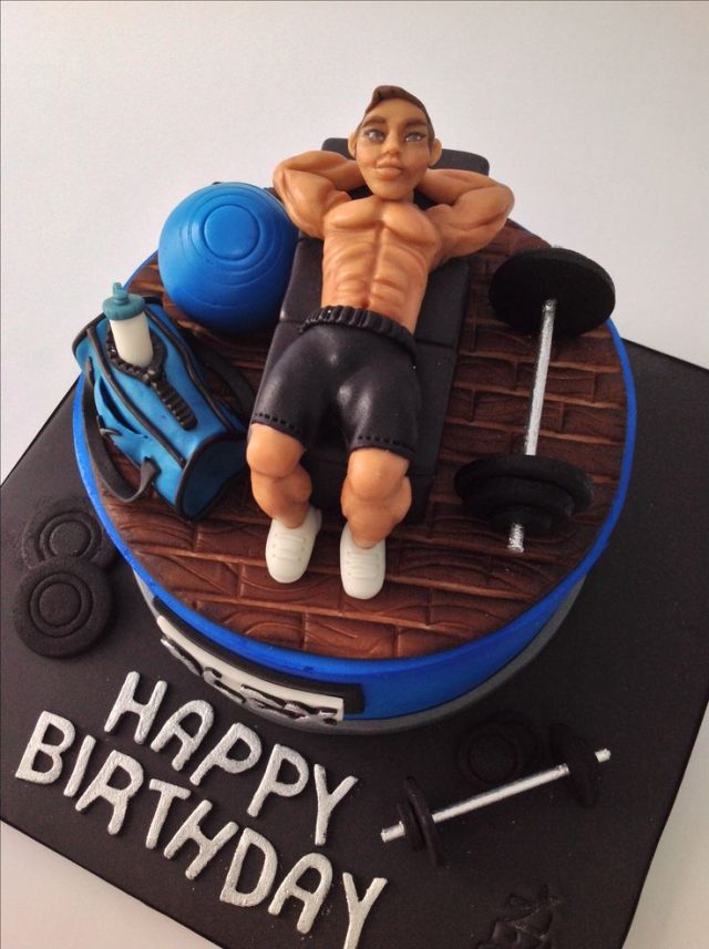 Gym Birthday Cake