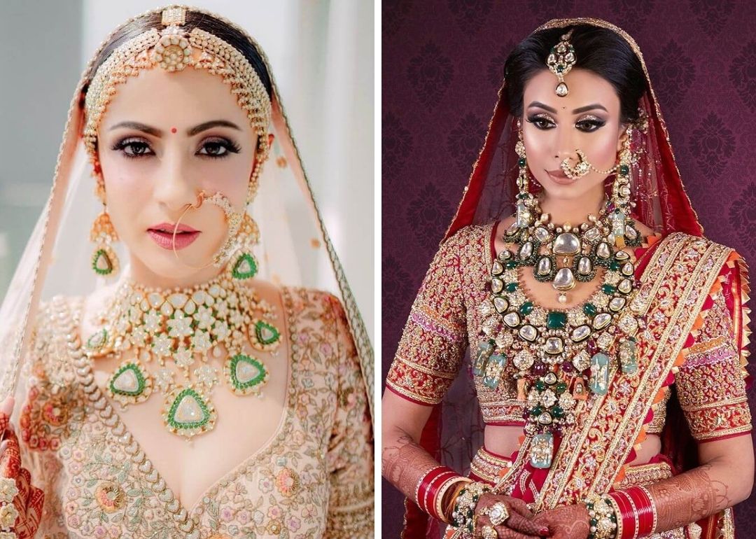 Heavy Bridal Necklace Designs for the Dolled-up Bride!