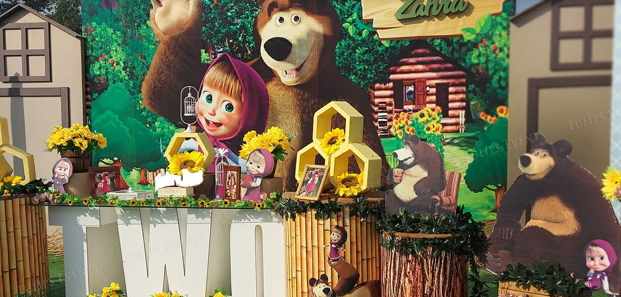 How to Organize Masha and the Bear Birthday Party