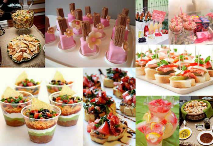 Kitty Party Food and drinks