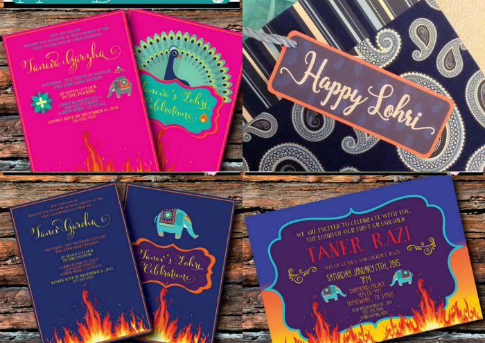 Lohri Party Invites