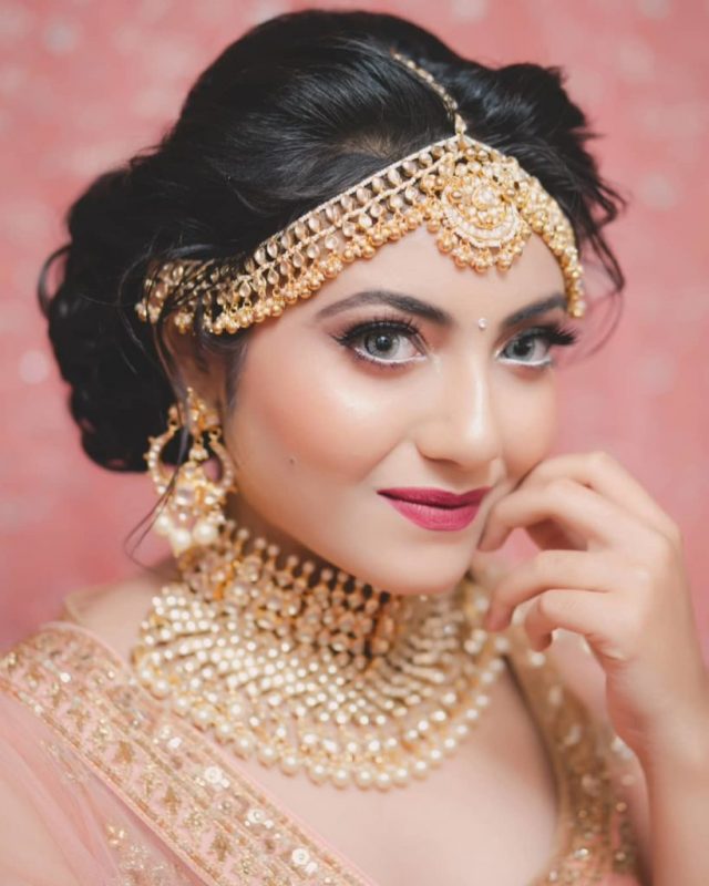 Matte Makeup for Brides
