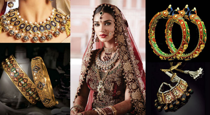 meenakari wedding jewllery