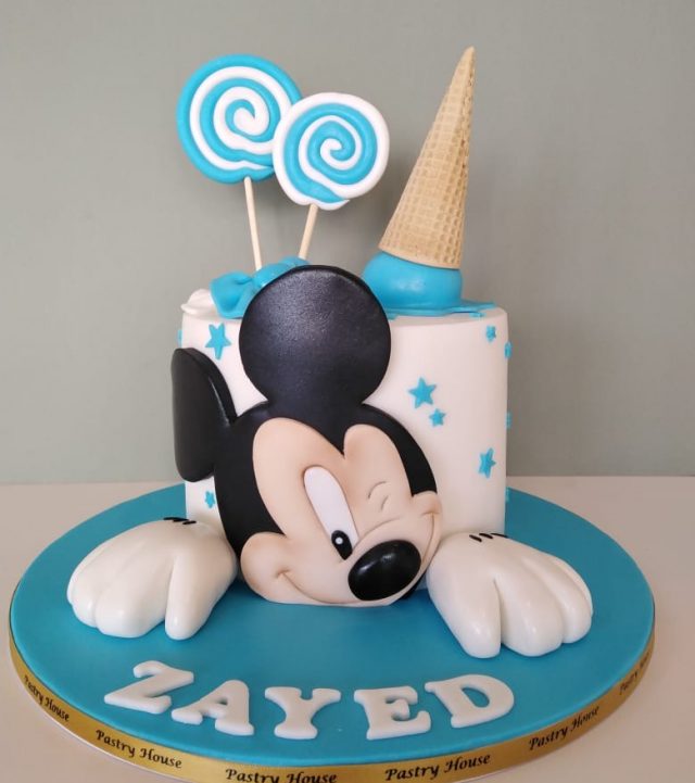 Mickey Mouse Boys Birthday Cake