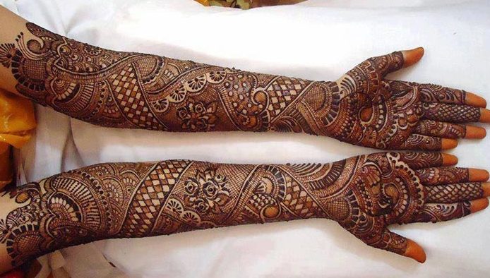 Mughlai Mehendi Design 