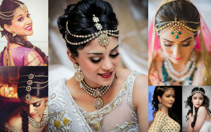 Multi-layered maang tikka