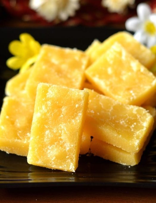 Mysore Pak as Wedding Sweet