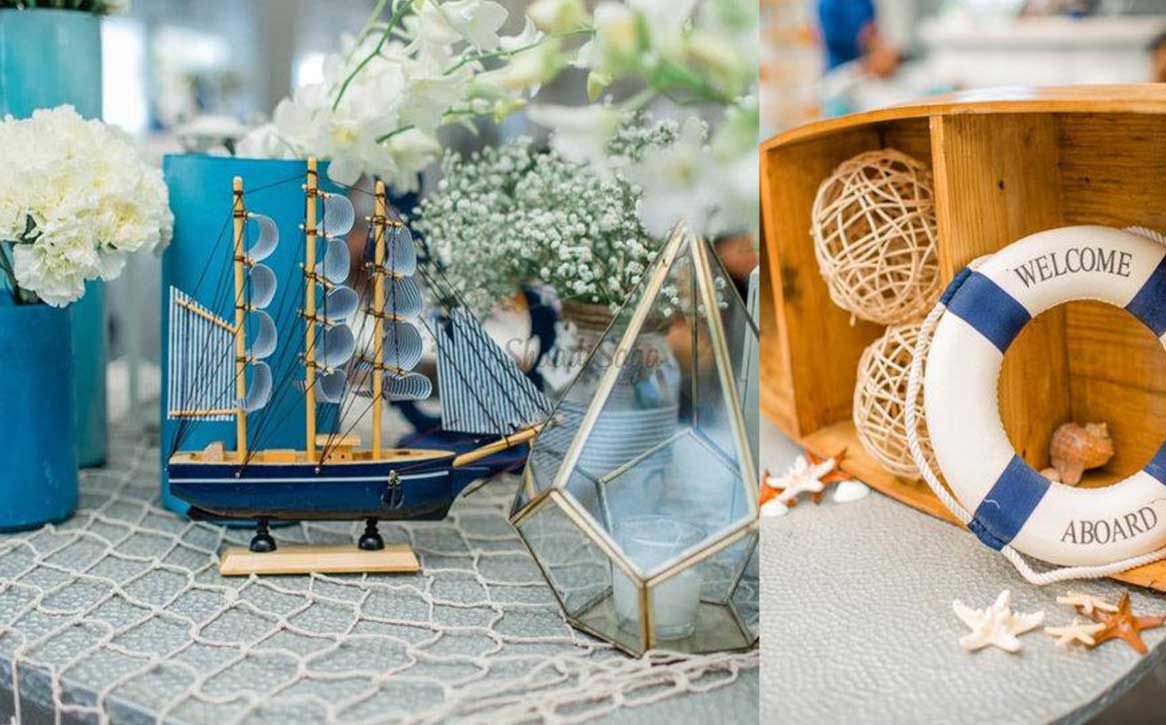 Nautical Spree Theme for Mehndi