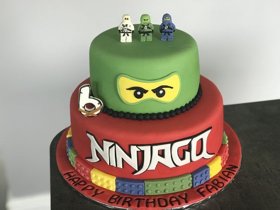Ninjago Boys Birthday Cake