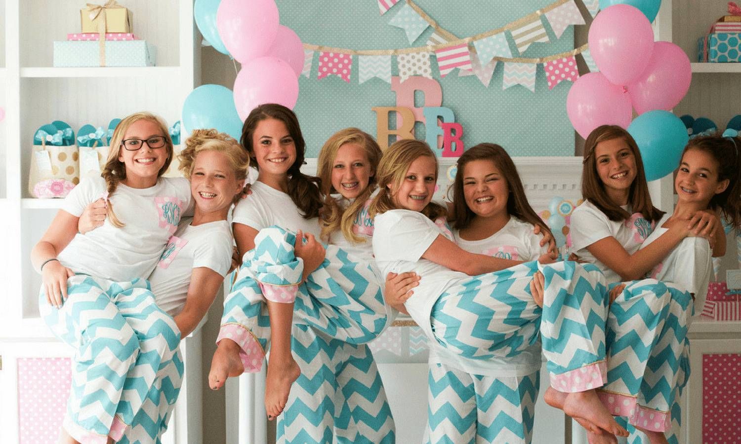 Everything you need for a Slumber Party