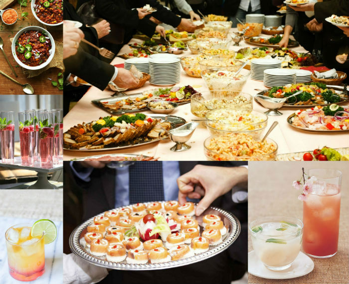 parents retirement party food and drinks