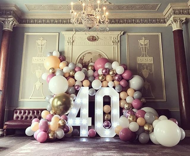 Party Ideas for a 40th Milestone Birthday Celebration!