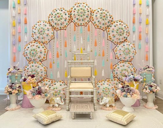 Pastel Haldi Elegance