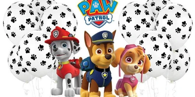 11 Paw Patrol Theme Birthday Party Decoration Supplies