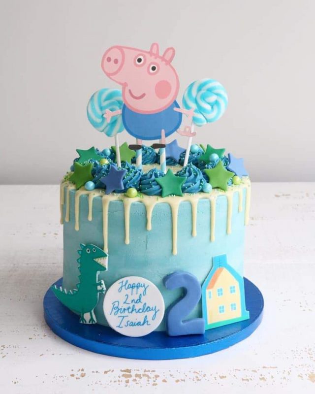 Peppa Pig Boys Birthday Cake