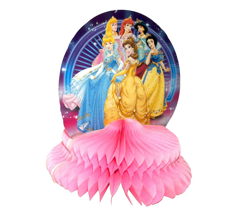 Princess Honeycomb Centerpiece Party Table Decoration