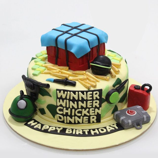 Pubg Boys Birthday Cake