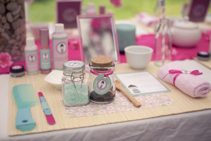 relaxing-spa-theme-birthday-party-ideas