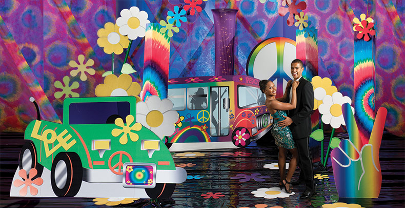 Retro themed birthday party for teens &amp; adults