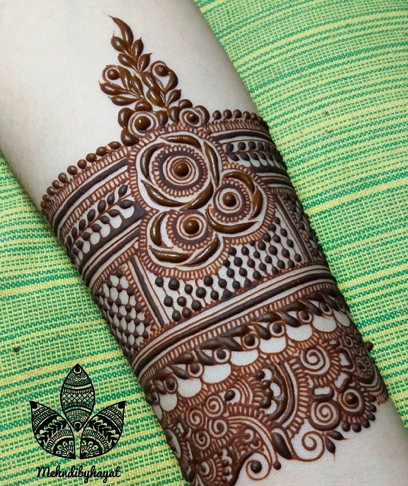 Rose Henna Band