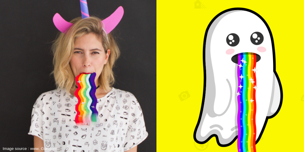 SNAPCHAT RAINBOW FILTER