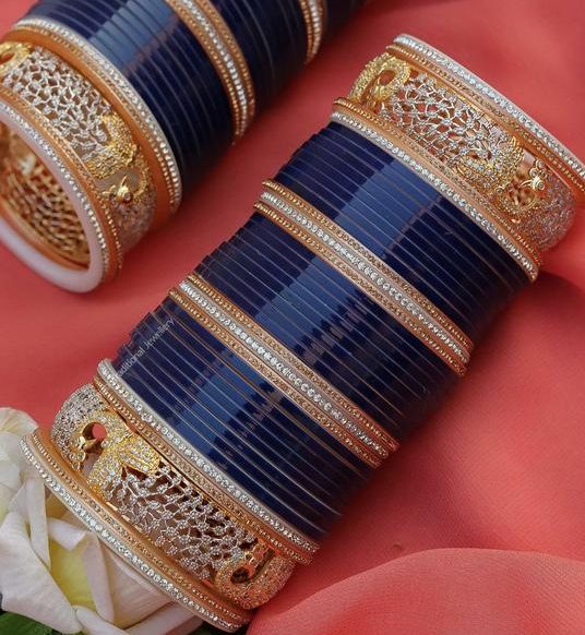 Stunning Black or Blue Chura 