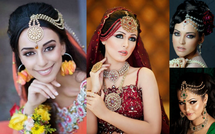 The half maang tikka