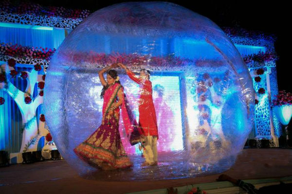 The Zorbing-Ball Roll