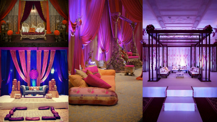 theme decooration in ring ceremony