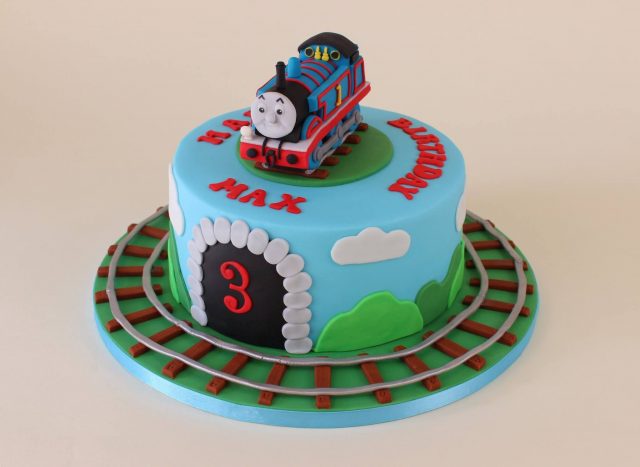 Thomas The Tank Boys Birthday Cake