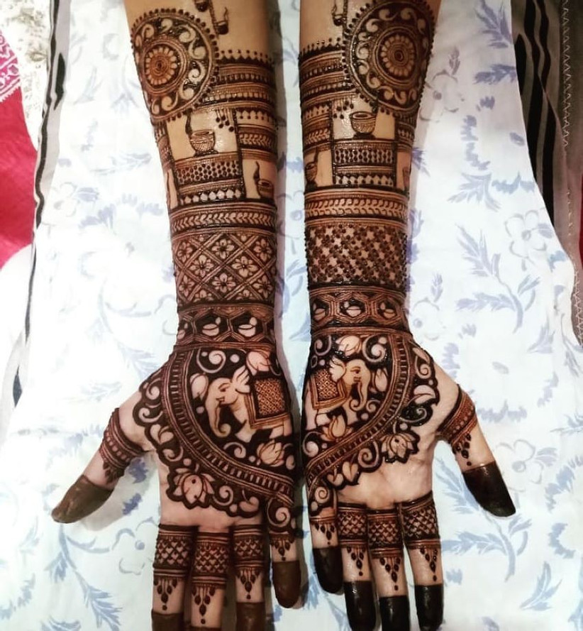 Traditional Mehendi Design