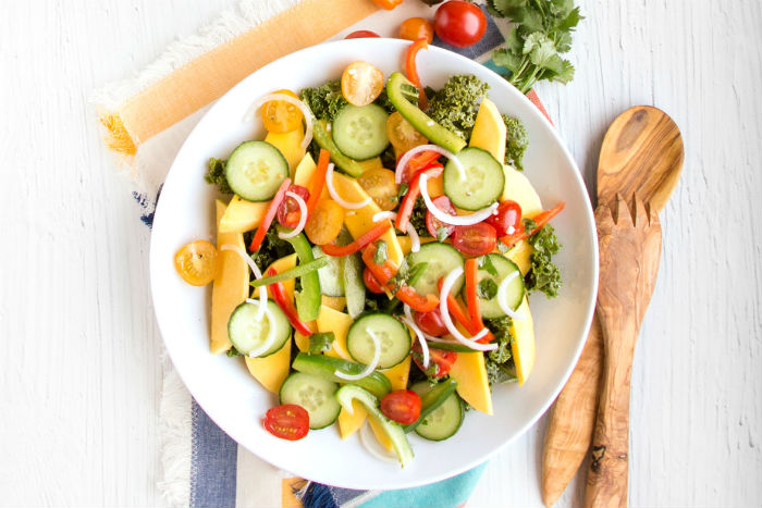 veg mango salad